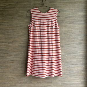 Jude Connally Sleeveless Striped Shift Dress Size M